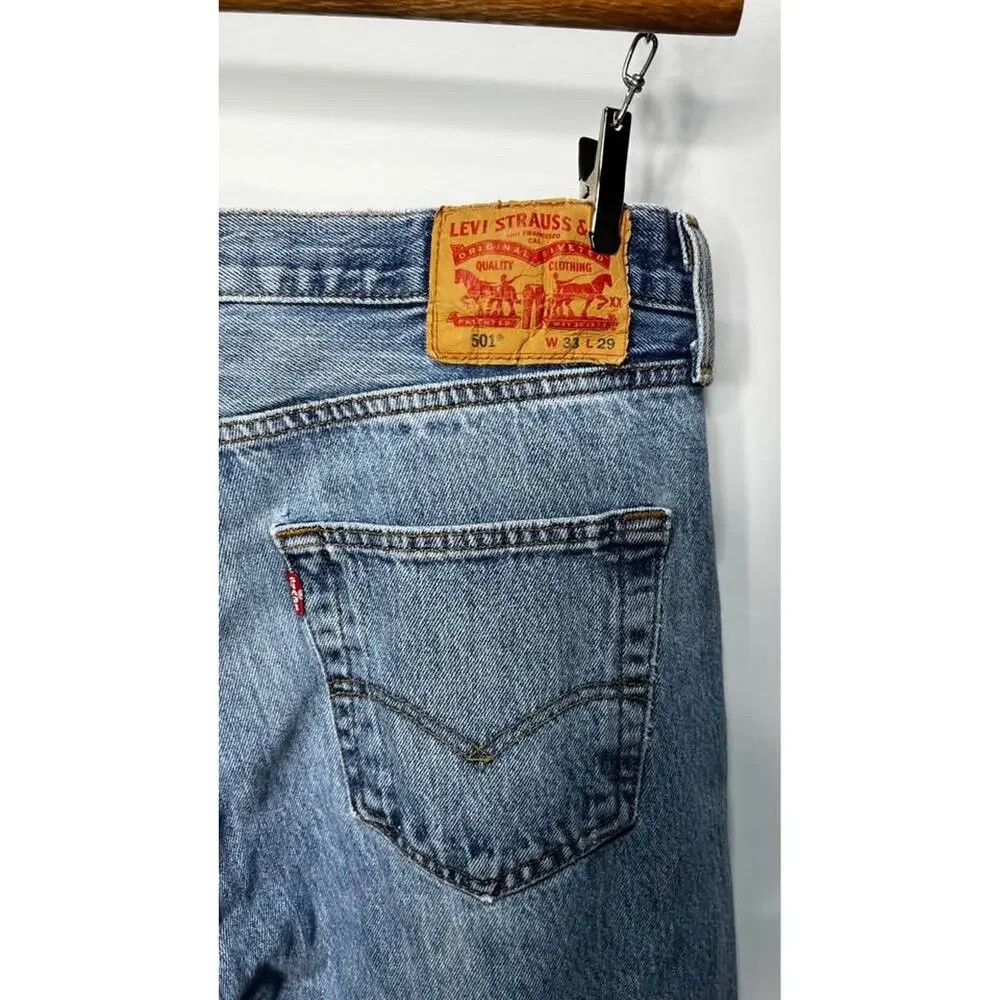 Men’s 33x29 Vintage 501 Levi’s Denim Pants Jeans